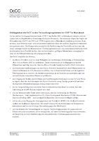 OcCC-Stellungnahme zu den Verhandlungsergebnissen der COP7 in Marrakesch